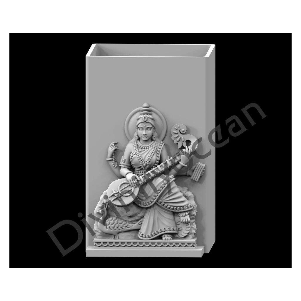 saraswati-pen-stand-1-divinity-ocean